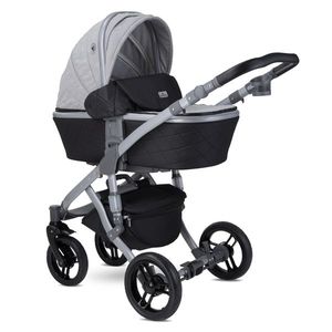 Carucior 2 in 1 Rimini Premium Cool Grey Stars imagine