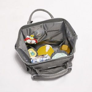 Rucsac accesorii bebelusi Tina multiple compartimente Grey imagine