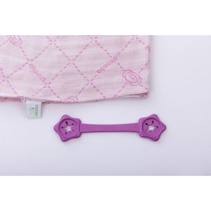 Set Swaddle si suport de prindere baveta eKoala purple imagine