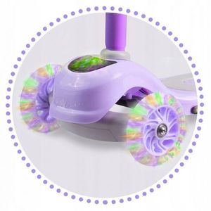 Trotineta cu roti cu Led Ricokids Piko Violet imagine