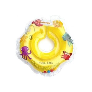 Colac de gat pentru bebelusi Babyswimmer galben 0-24 luni imagine