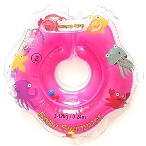 Colac de gat pentru bebelusi Babyswimmer roz 0-24 luni imagine