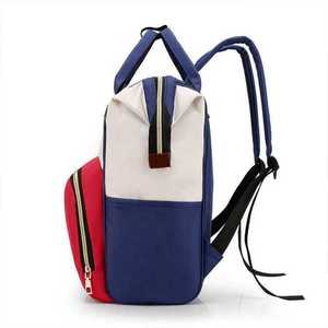 Rucsac multifunctional mamici Colors Bambinice Albastru rosu imagine