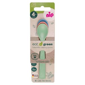 Set 3 lingurite pentru bebelusi nip Eat Green 37066 imagine