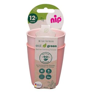 Set 2 pahare de baut nip Eat Green 37067 imagine