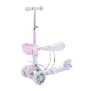 Trotineta KikkaBoo BonBon 3in1 Candy Lilac imagine