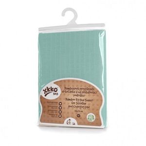 Cearceaf cu elastic din bambus 50x70 cm mint XKKO imagine