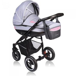 Carucior Vessanti Crooner 2 in 1 PinkGray imagine