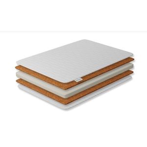 Saltea pentru copii Cocos Spuma T18 Cocos cu husa detasabila bumbac 120X60X10 cm imagine