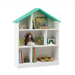 Casuta biblioteca din lemn BookHouse Tiffany 130 x 96 x 30 cm imagine