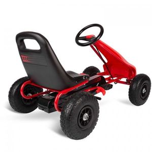 Kart cu pedale si roti gonflabile Gokart RK-593 Ricokids 759300 rosu imagine