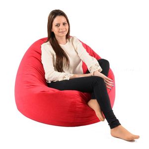 Fotoliu mediu relaxo xl raspberry gama diamond umplut cu perle polistiren fotoliu beanbag marca Pufrelax imagine