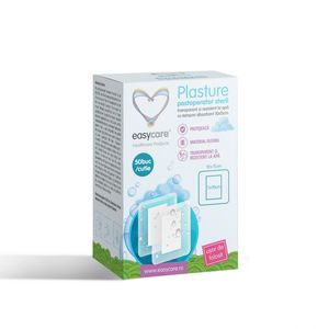 Plasture postoperator rezistent la apa si transparent Easycare 10x15cm 50 buccut imagine