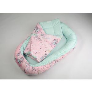 Babynest Unicorn Heaven Pink imagine