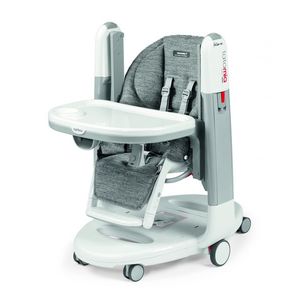 Scaun de masa 3 in 1 Peg Perego Tatamia Follow Me WonderGrey 0 - 15 kg imagine