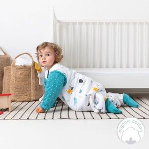 Sac de dormit cu picioruse si maneca lunga detasabila Polar Pals 90 cm + manseta 2.5 Tog imagine