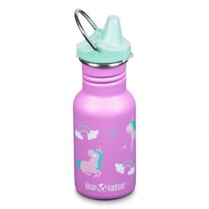 Recipient din otel inoxidabil 355 ml cu capac cu cioc Klean Kanteen Kid Classic Narrow Unicorns imagine