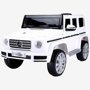 Masinuta electrica pentru copii Mercedes G500 alb imagine