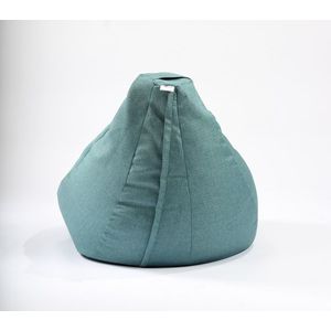 Fotoliu puf tip sac nirvana hobbit mediu puddle gama premium textil umplut cu perle polistiren imagine