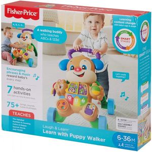 Antemergator catelusul interactiv in limba romana Fisher Price imagine