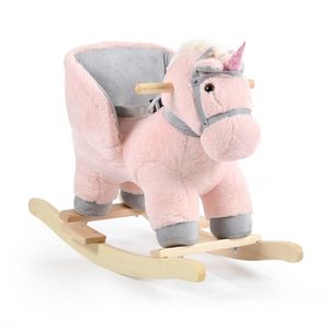 Balansoar Moni din plus pentru copii Unicorn Cookie cu sunete imagine