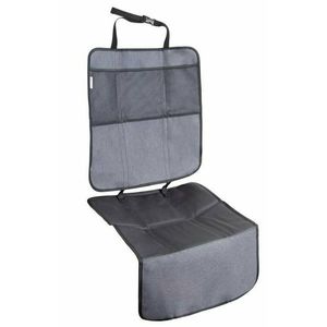 Protectie impermeabila pentru bancheta auto si spatar cu organizator 3 in 1 Savior gri imagine