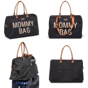 Geanta de infasat Mommy Bag negru Childhome imagine