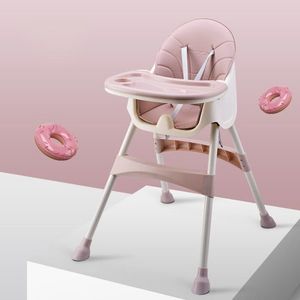 Scaun de masa transformabil Little Mom Dinner Pink imagine