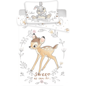 Set lenjerie pat copii 100x135 + 40x60 Bambi Sweet SunCity imagine