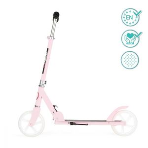 Trotineta freestyle QKids Weiss Light Pink pliabila imagine