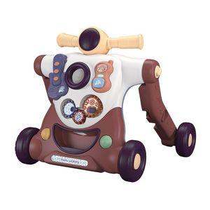 Antepremergator multifunctional KikkaBoo 4in1 Walker Scooter Robo Beige imagine