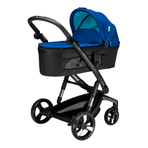 Carucior Bebumi Space 2 in 1 Blue cadru negru imagine