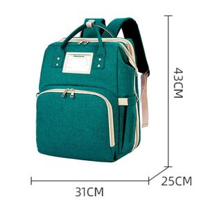 Rucsac pentru mamici F extensibil green imagine