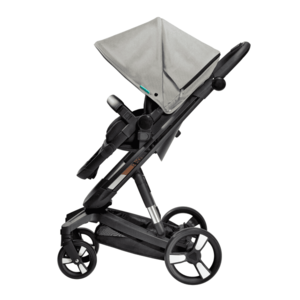 Carucior Bebumi Space Eco 2 in 1 Gray cadru negru imagine