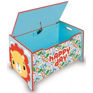 Ladita din lemn pentru depozitare jucarii Fisher Price Happy Day imagine