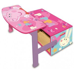 Mobilier 2 in 1 pentru depozitare jucarii Peppa Pig imagine