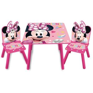 Set masuta si 2 scaunele Minnies Bowtique imagine