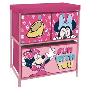 Organizator pentru jucarii cu structura metalica Minnie Mouse imagine