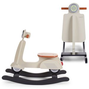 Balansoar Childhome Scooter mdf crem imagine