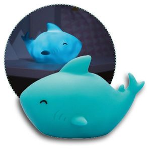 Lampa de veghe cu LED cu oprire cronometrata forma rechin albastra Lumilu Sea Life Shark Reer imagine