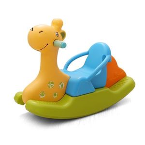 Balansoar Nichiduta cu spatar Rocking Horse Galben imagine