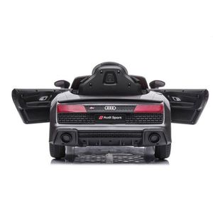 Masina electrica pentru copii Audi R8 2 motoare LeanToys 9045 gri imagine