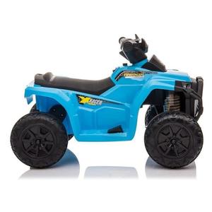 ATV Quad electric 35W XH116 LeanToys 5705 albastru-negru 6V cu amortizoare, greutate maxima admisa 20 kg imagine