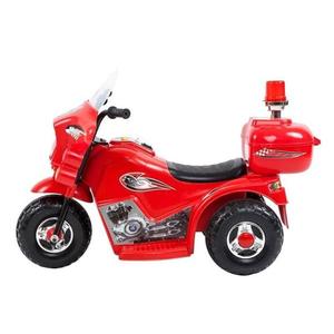 Motocicleta electrica pentru copii 35W LL999 LeanToys 5722 rosie 6V sarcina maxima 20 kg imagine