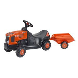 Tractor Kubota pentru copii cu remorca Falk 3060B imagine