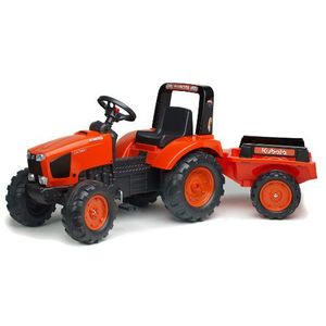 Tractor Falk Kubota cu remorca imagine