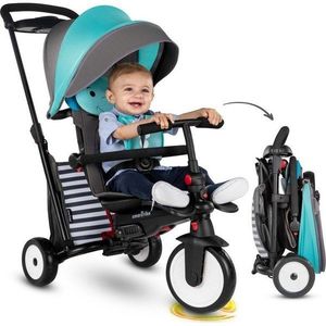 Tricicleta pliabila Smart Trike 7 in 1 STR5 Elephant dotata cu frana si scaun rabatabil imagine