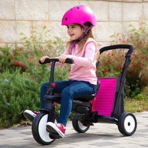 Tricicleta pliabila Smart Trike 7 in 1 STR5 Butterfly dotata cu frana si scaun rabatabil imagine