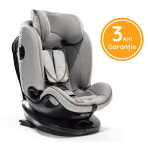 Scaun auto i-Size i-Spin Grow 360 R Signature nastere-125 cm Oyster Joie testat ADAC imagine