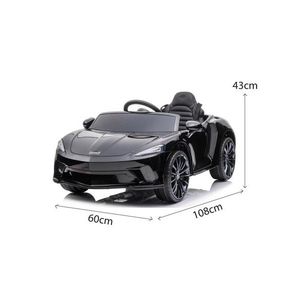 Masinuta electrica 12V cu roti EVA si scaun din piele Mclaren MGT imagine